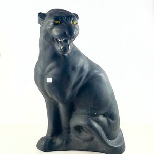 Figura Pantera Negra en Cerámica, 54 cm - imagen 1