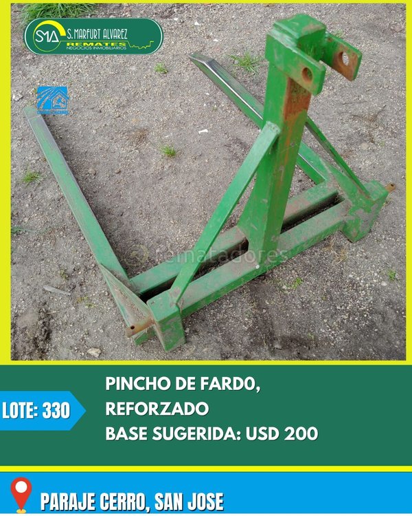 Pinche de Fardo para Tractor