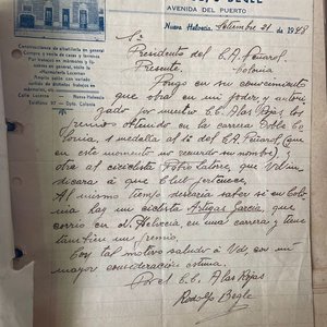 Carpeta Federación Ciclista Uruguaya: Actas, Sellos, Reglamentos y Notas de Clubes (1948+) - imagen 9
