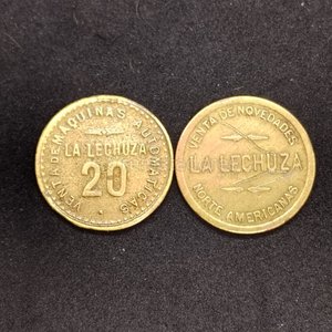 Monedas Coleccionables "La Lechuza" Venta de Máquinas Automáticas y Novedades - imagen 1