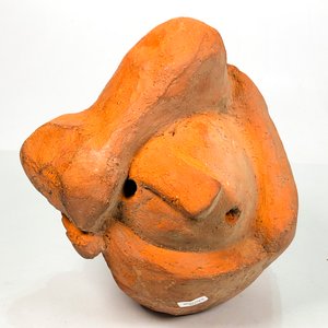 Figura Abstracta de Cerámica Artesanal - imagen 3