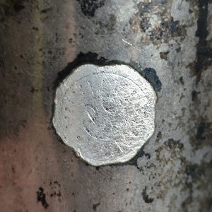 Juego de Metal Plateado: Jarrito con Conejo y Palillero Sheffield - imagen 7