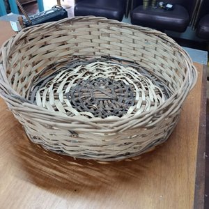 Cesto de Mimbre con 6 Soportes para Platos y Bandejas - imagen 6