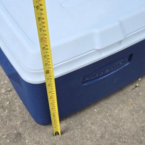Conservadora Rubbermaid Azul y Blanca - imagen 6