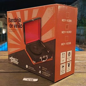 Tocadiscos Portátil Rojo "Apogee Sound International" Bluetooth - imagen 5