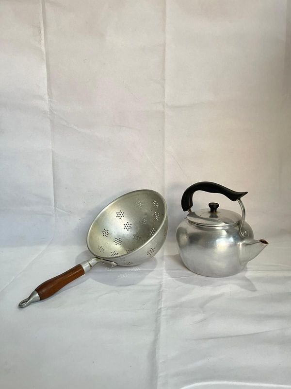 Colador y Caldera de Aluminio - Equipamiento para la Cocina - imagen 2