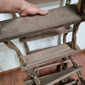 Escalera de Soga y Madera Antigua - 5 Metros - imagen 3