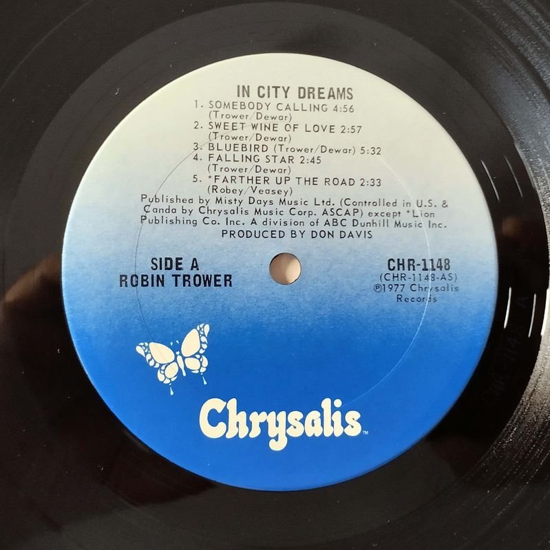 Vinilo Importado de ROBIN TROWER: "In City Dreams" (1977) - imagen 4