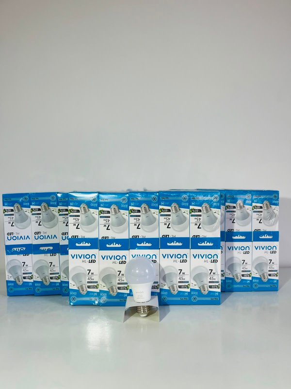 Lote de 30 Lámparas LED Vivion 7W Luz Fría