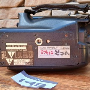 Filmadora Panasonic Palmcorder IQ PV-IQ404 VHS-C Vintage con Zoom 12x - imagen 7
