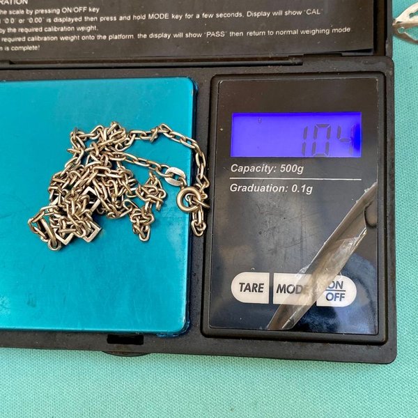 Cadena con crucifijo en plata - Joya de alta calidad - imagen 4