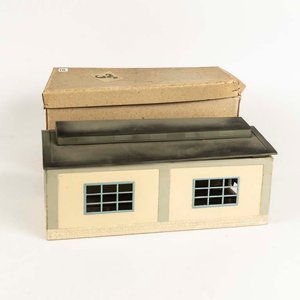 Estación de chapa Marklin made in Germany para maqueta de tren. - imagen 1