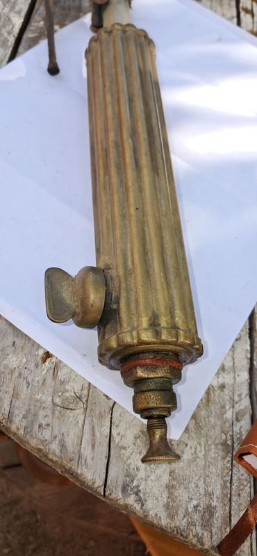 Soplete antiguo de bronce para venta - imagen 3