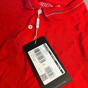 Remera Polo Colcci Hombre Talle M Roja Nueva Con Etiqueta - imagen 3