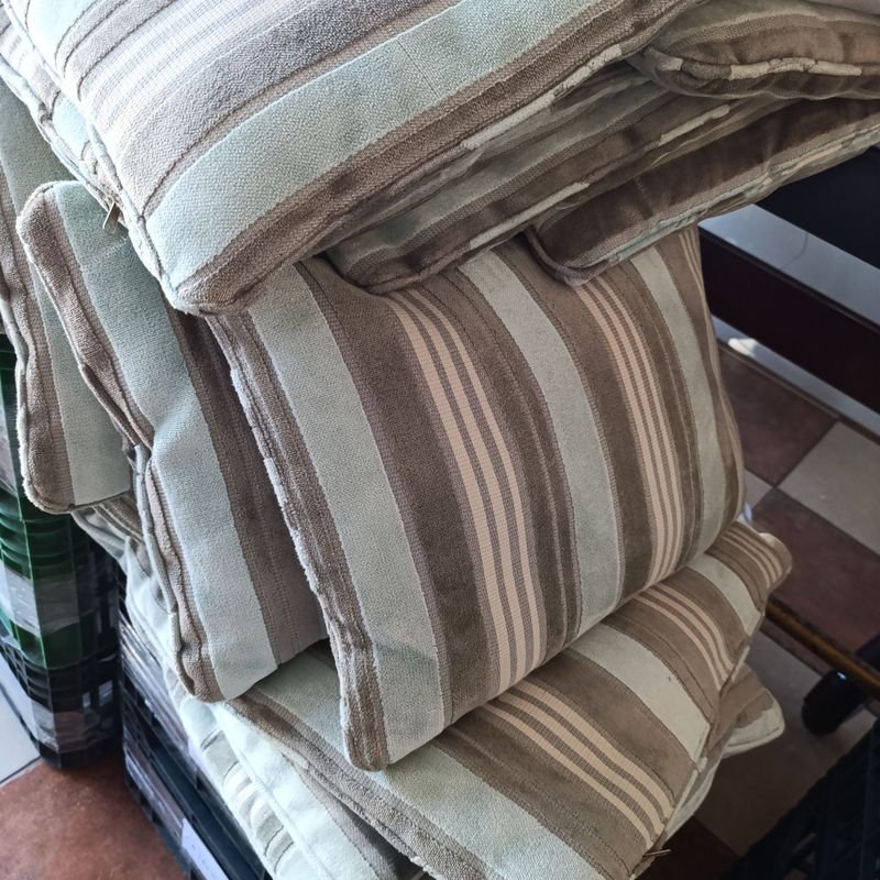 Almohadones de chenille de alta calidad