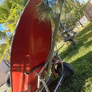 Lancha Pescadora Casco Casarino de Fibra de Vidrio con Trailer - imagen 7