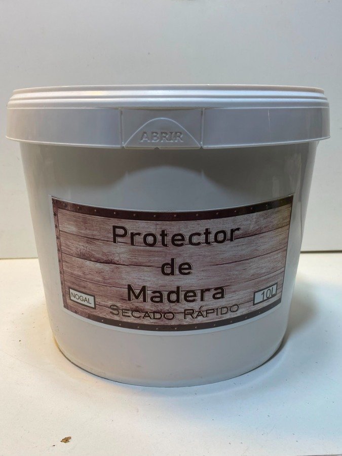 Protector de Madera Nogal Secado Rápido 10L
