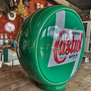 Cartel Luminoso Doble Cara "Castrol Motor Oil" - imagen 2