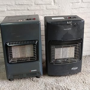 Dos Estufas a Gas James y Cuori Vulcano Sin Válvula - imagen 4