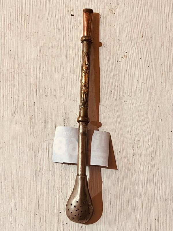 Bombilla Plata y Oro - Accesorio de Alta Calidad - imagen 2