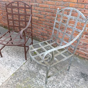 Par de Sillones de Exterior en Aluminio con Detalles - imagen 3