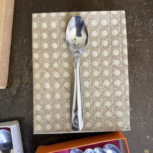 Juego de Cucharas de Postre/Café Tabaré Acero Inoxidable Uruguayas - imagen 3