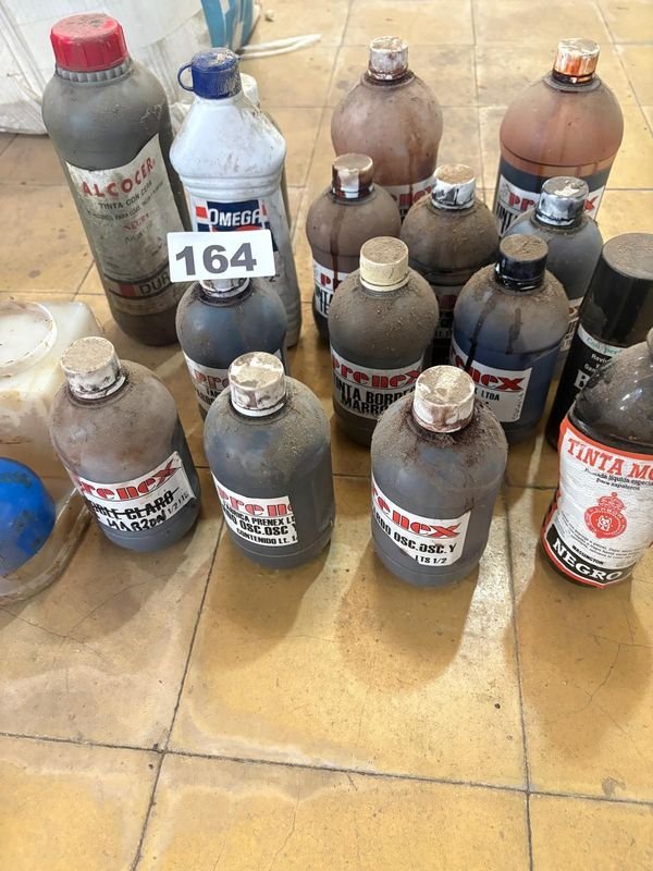 Lote de Tintas para Calzado: Prenex, Omega y Duran