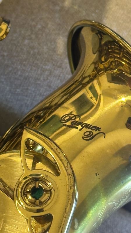 Saxofón Soprano curvo PARQUER - Instrumento musical de alta calidad - imagen 5