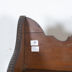 Estantería Biblioteca Antigua de Pino Tallado con 5 Niveles - imagen 3
