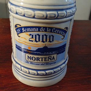 Jarra Cerámica "35ª Semana de la Cerveza Paysandú 2000" - imagen 3