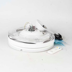 Lote siguiente: Luminaria Colgante LED Moderna Blanca con Control Remoto