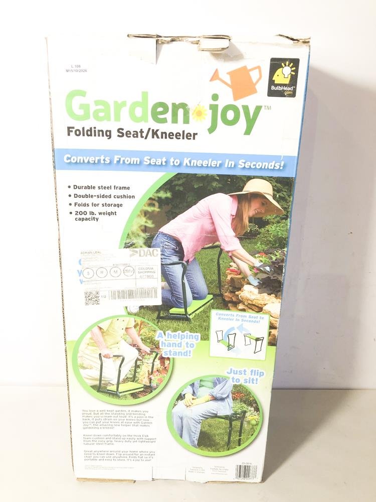 Banco y Kneeler Plegable para Jardín Garden Joy