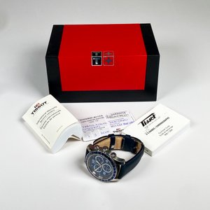 Reloj Tissot Cronógrafo Caballero con Caja y Documentación - imagen 2