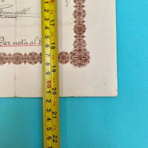 Póliza de Vida Banco de Seguros del Estado - Año 1919, Firmada - imagen 13