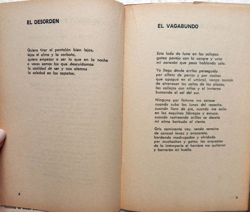 Libro de poesía "El Sótano Y Otros Poemas" firmado por Enrique Estrázulas - imagen 4