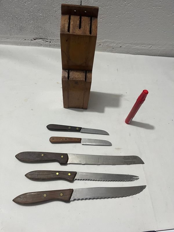 Colección de cuchillos con soporte - imagen 4
