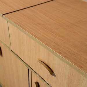 Aparador Horizontal de MDF Laminado con Tapa Abatible - imagen 3