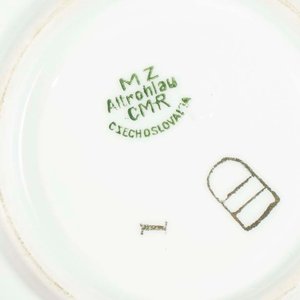 Juego de Café Porcelana Checoslovaca Estilo Viejo Viena - 15 Piezas - imagen 2