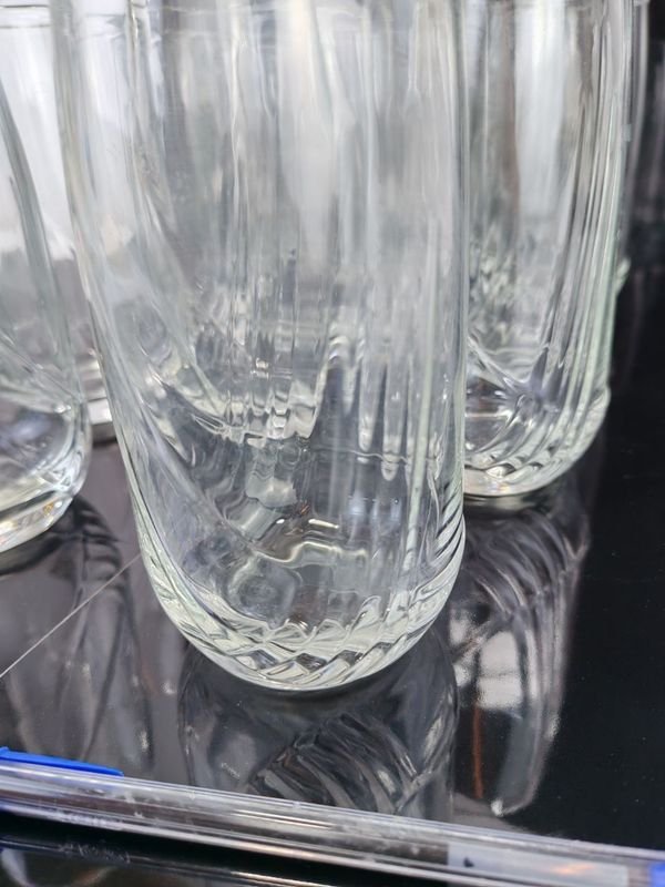 Vasos de cristal transparente - imagen 4