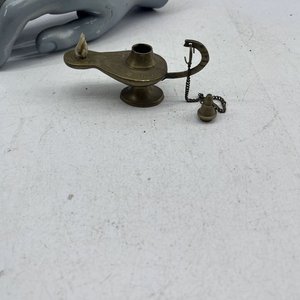 Candil de Bronce Decorativo con Cadena y Tapa - imagen 6