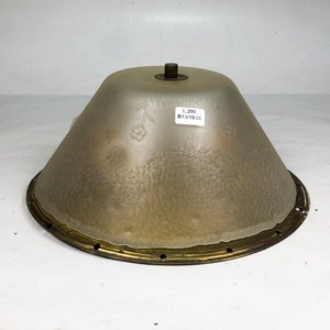 Plafon Cónico Esmerilado para Dos Luces - imagen 3