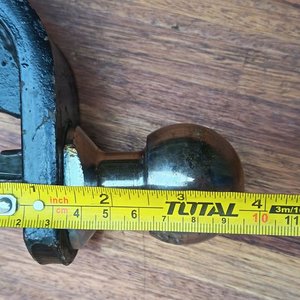Brazo de Enganche Cromado para Tráiler - Largo 38 Cm - imagen 5