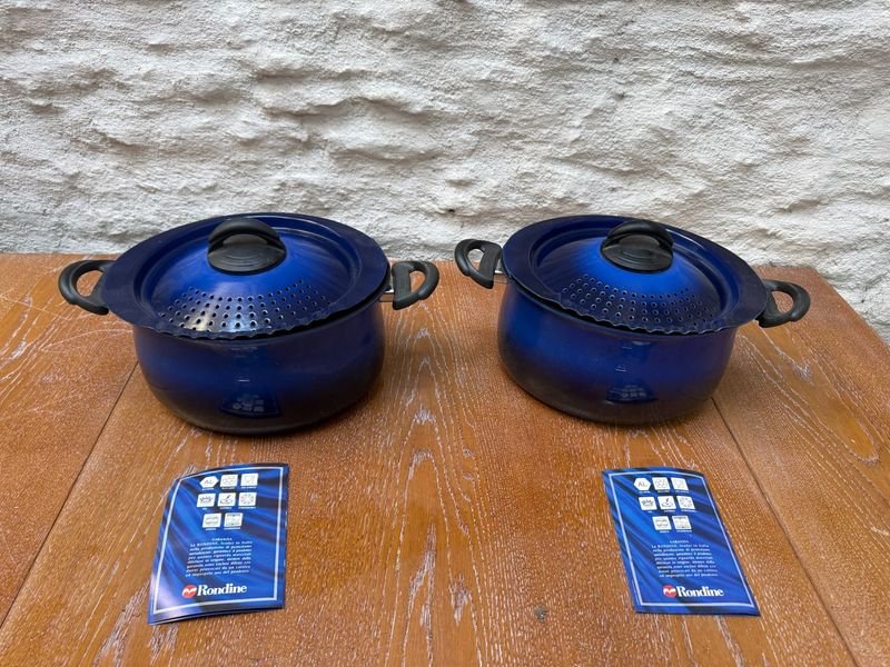 Lote anterior: Potes azules nuevos sin uso