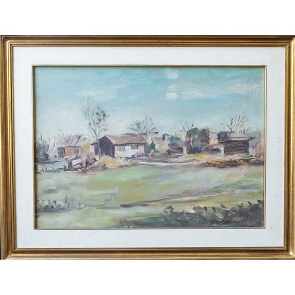 Pintura de paisaje de Dante Cola