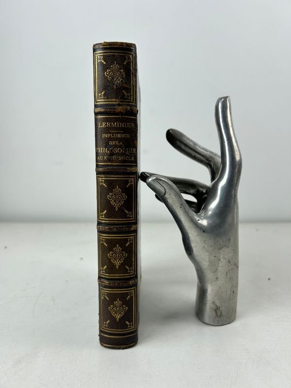 Lote siguiente: Libro Lerminier "Influencia de la filosofía" París 1833