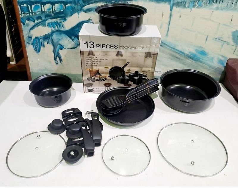 Lote anterior: Set de Ollas y Utensilios de Cocina Nuevos