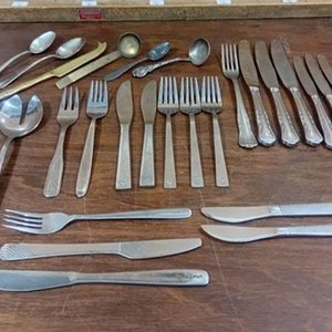 Lote de 31 Cubiertos de Empresas de Aviación Desaparecidas - Coleccionismo - imagen 15