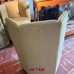 Sillón Individual Beige para Restaurar - imagen 4