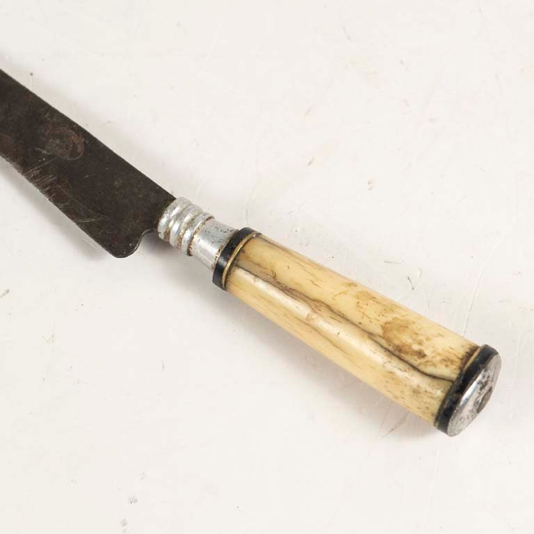 Cuchillo de mango hueso con hoja 'Ginete' - imagen 2
