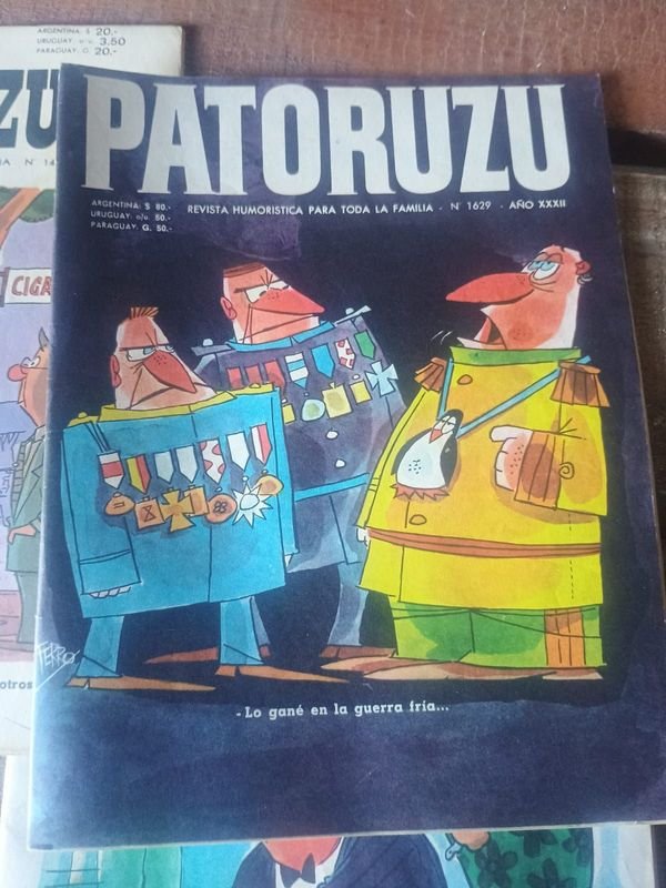 Revistas viejas de los años 60 con Paturuzu en la portada - imagen 3